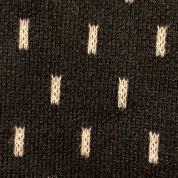 NWT CeCe Black and White Sweater Dress size XS - Picture 2 of 4